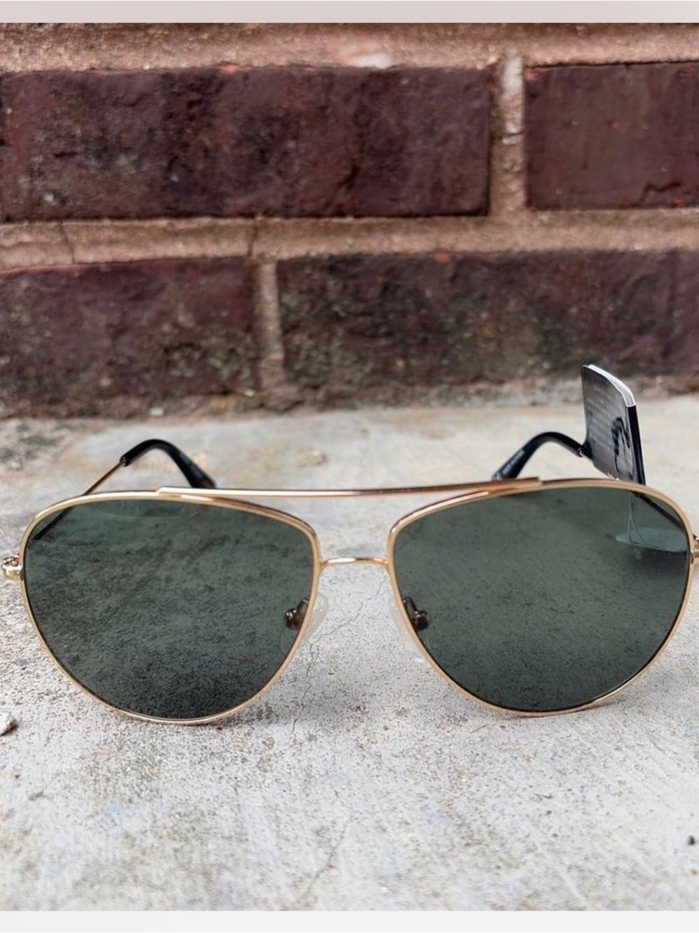 J.Crew Gold Frame Sunglasses